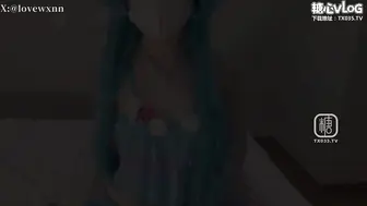 小欣奈【王者荣耀】可爱奈奈cos朵利亚_化身女主播被色魔邻居强插内射
